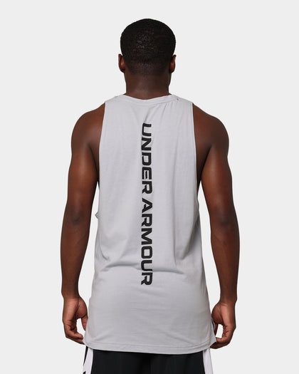 Under Armour UA Baseline Cotton Tank Mod Grey/Black
