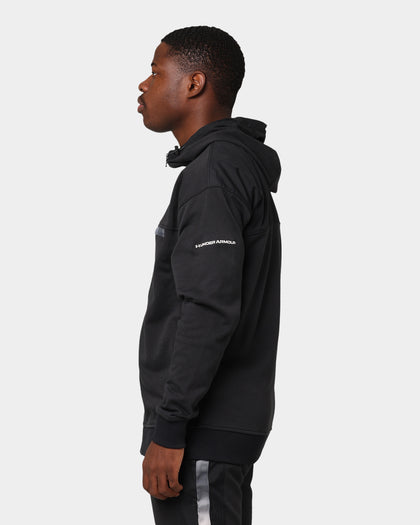 Under Armour Rival Terry Amp Full Zip Hoodie White/Black
