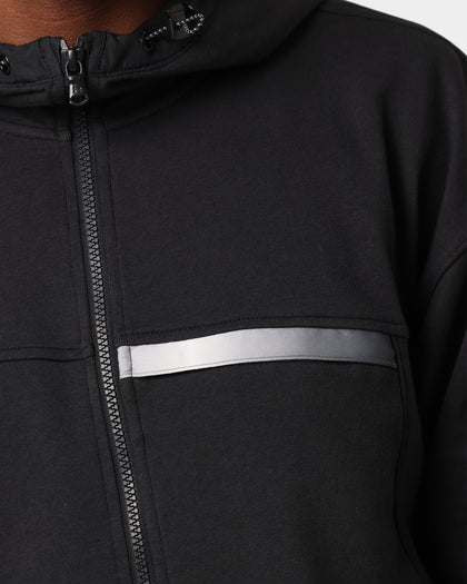 Under Armour Rival Terry Amp Full Zip Hoodie White/Black
