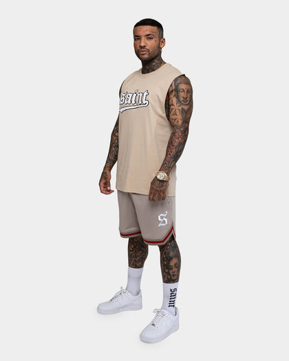 Envogue Allstar Muscle Singlet Stone