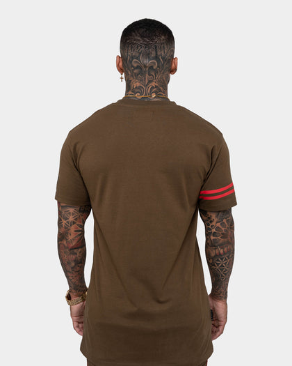 Saint Morta Envogue Allstar T-Shirt Khaki/Red