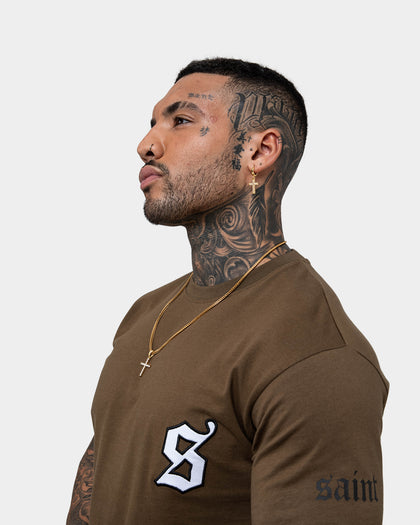 Saint Morta Envogue Allstar T-Shirt Khaki/Red