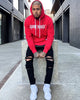 Saint Morta Canal Street Hoodie Red/White