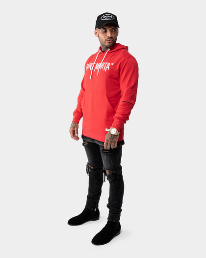 Saint Morta Canal Street Hoodie Red/White