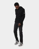 Calvin Klein Mini Waffle Knit Badge Hoodie Black