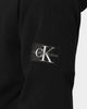 Calvin Klein Mini Waffle Knit Badge Hoodie Black