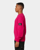 Calvin Klein Monogram Sleeve Badge Crewneck Cerise