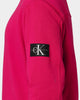 Calvin Klein Monogram Sleeve Badge Crewneck Cerise