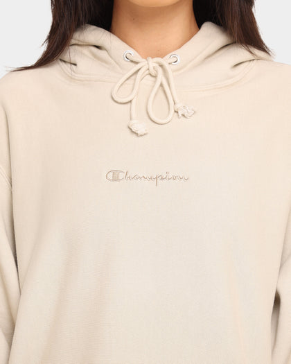 Champion Rev Weave Ombre Hoodie Nude