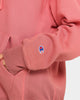 Champion Rev Weave Ombre Hoodie Salmon