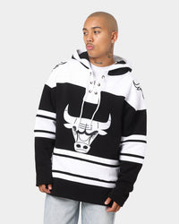 47 Brand Chicago Bulls NBA Superior '47 Lacer Hoodie Jet Black