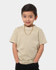 EN ES Kid's Survival Short Sleeve T-Shirt Beige