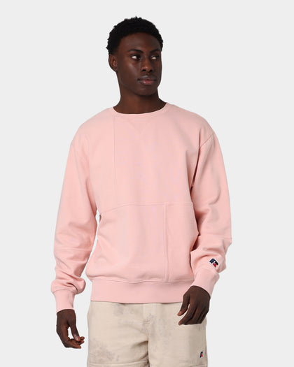 Russell Athletic Eagle R Solid Block Crewneck Dusty Pink