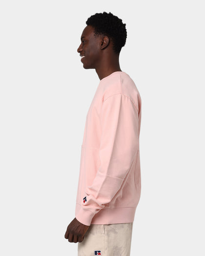 Russell Athletic Eagle R Solid Block Crewneck Dusty Pink