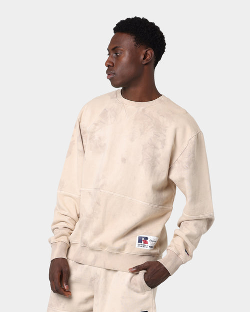 Russell Athletic Eagle R Tie Dye Crewneck Maple