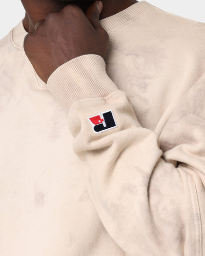 Russell Athletic Eagle R Tie Dye Crewneck Maple