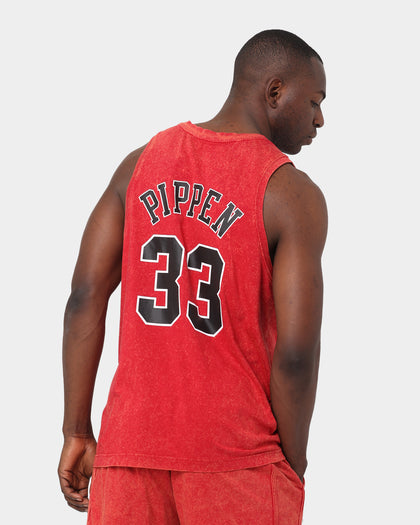 Mitchell & Ness Chicago Bulls Scottie Pippen #33 Quintessential Acid Tank Red