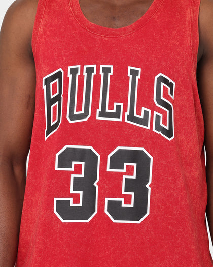 Mitchell & Ness Chicago Bulls Scottie Pippen #33 Quintessential Acid Tank Red
