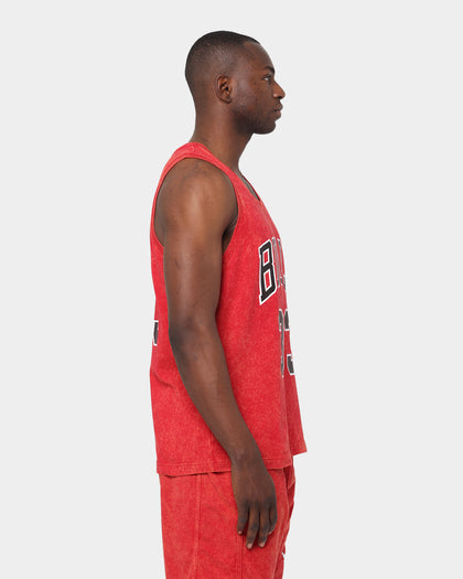 Mitchell & Ness Chicago Bulls Scottie Pippen #33 Quintessential Acid Tank Red