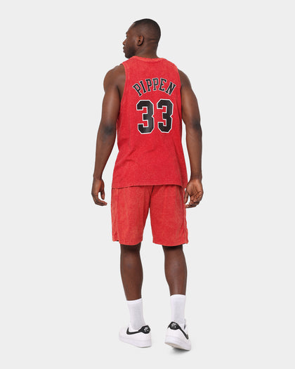 Mitchell & Ness Chicago Bulls Scottie Pippen #33 Quintessential Acid Tank Red