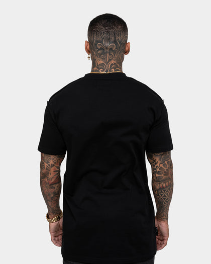 Saint Morta Westside Lafayette T-Shirt Black/Gold