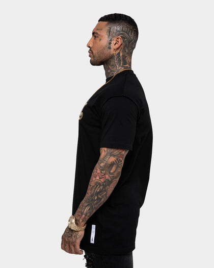 Saint Morta Westside Lafayette T-Shirt Black/Gold