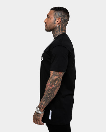 Saint Morta Westside Lafayette T-Shirt Black/Silver