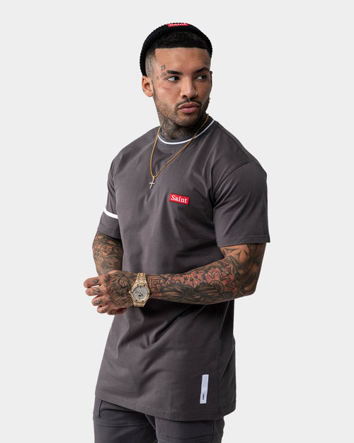 Saint Morta Numeraire X T-Shirt Dark Grey