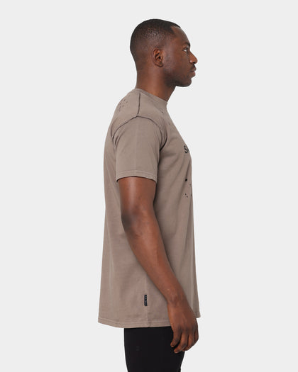 Saint Morta Destroyer Lafayette T-Shirt Dark Brown