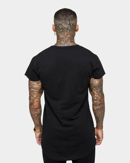 Saint Morta Canal Street Cutoff T-Shirt Black/Gold