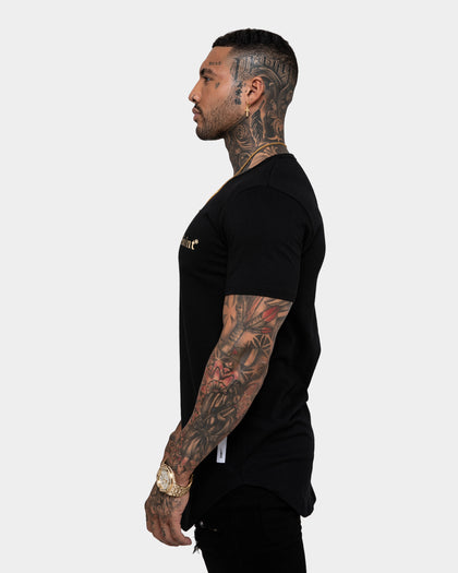 Saint Morta Alpha El Duplo Short Sleeve T-Shirt Black/Gold