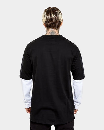 Saint Morta Avalanche Long Sleeve T-Shirt Black/White