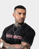 Saint Morta LA Script Vintage T-Shirt Black/Red