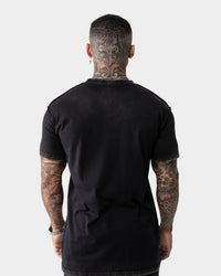Saint Morta LA Script Vintage T-Shirt Black/Red