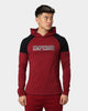 Emperor Apparel Athletic Hoodie Burgundy/Black