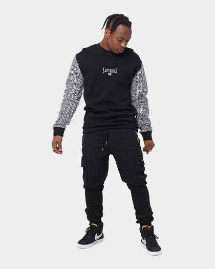 Last Kings Maze Crewneck Black