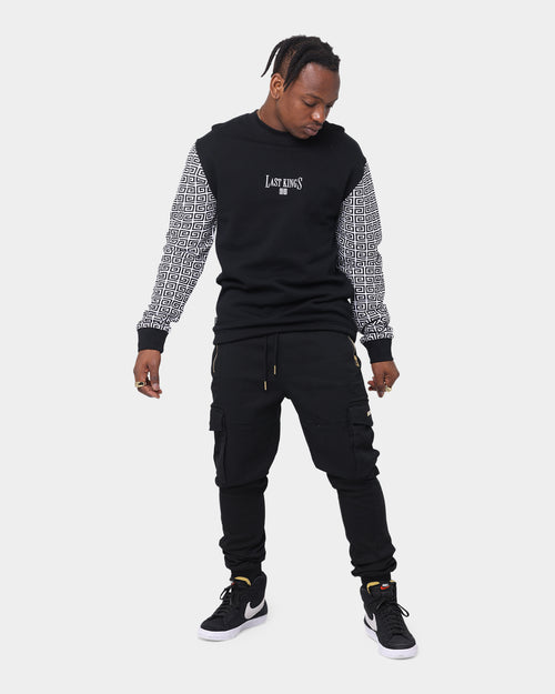 Last Kings Maze Crewneck Black