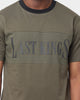 Last Kings Maze Panel Short Sleeve T-Shirt Army Green