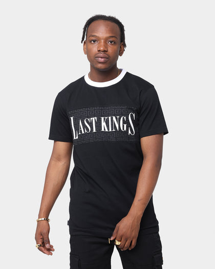 Last Kings Maze Panel Short Sleeve T-Shirt Black