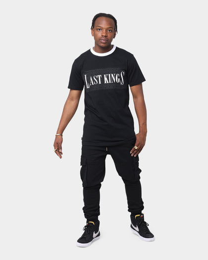 Last Kings Maze Panel Short Sleeve T-Shirt Black