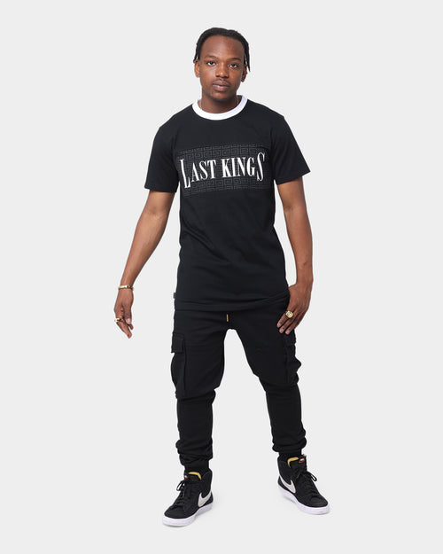 Last Kings Maze Panel Short Sleeve T-Shirt Black