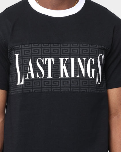 Last Kings Maze Panel Short Sleeve T-Shirt Black