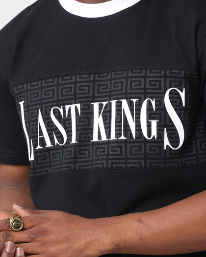 Last Kings Maze Panel Short Sleeve T-Shirt Black