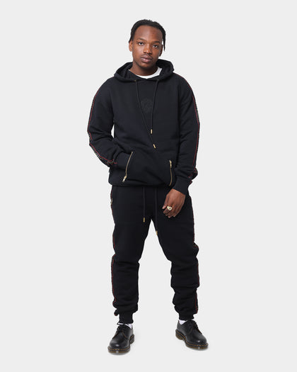 Last Kings Notoriety Tape Hoodie Black