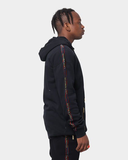 Last Kings Notoriety Tape Hoodie Black