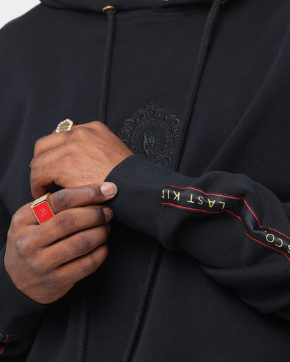 Last Kings Notoriety Tape Hoodie Black