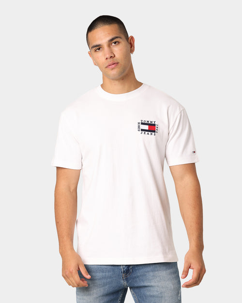 Tommy Jeans TJM Box Flag T-Shirt White