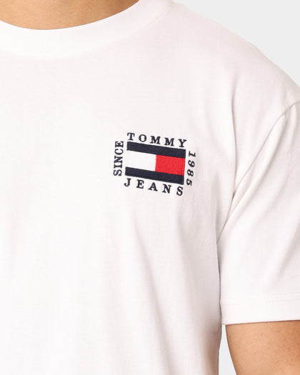 Tommy Jeans TJM Box Flag T-Shirt White