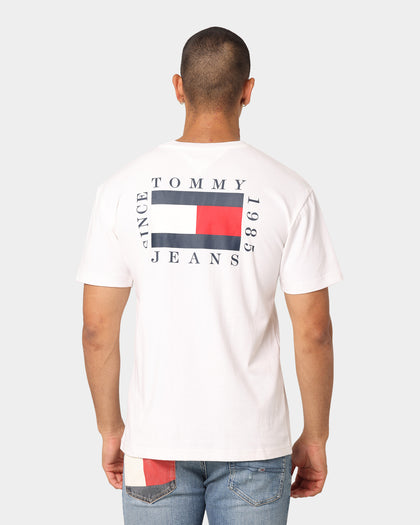 Tommy Jeans TJM Box Flag T-Shirt White