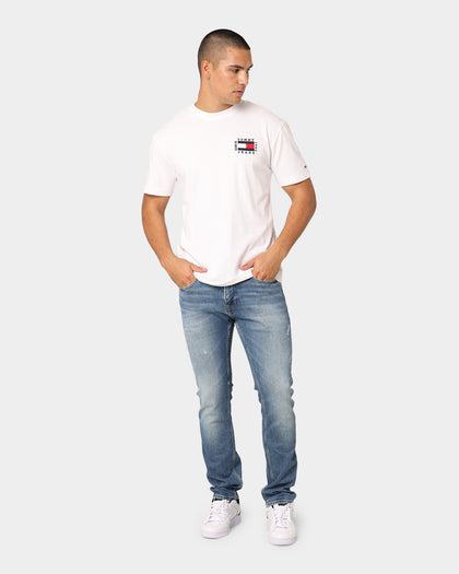Tommy Jeans TJM Box Flag T-Shirt White